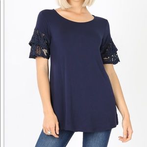 Navy Blouse